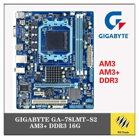 WZ Gigabyte GA 78LMT S2 Motherboard For AMD 760G DDR3 USB2 0 16G Socket