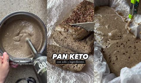 Pan Keto Con 5 Ingredientes Soy Cetogenica