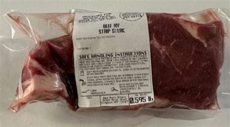 Beef Ny Strip Steak Northrop Farms