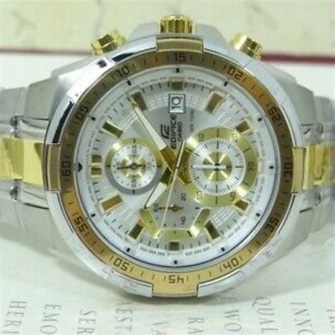 CASIO EDIFICE WR 100M 5345 EFR QUARTZ MEN WRIST WATCH | WatchCharts