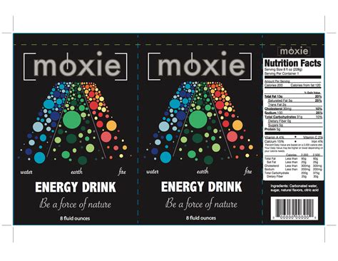 "Moxie Energy Drink" on Behance