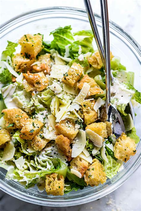 The Best Caesar Salad Homemade Caesar Dressing