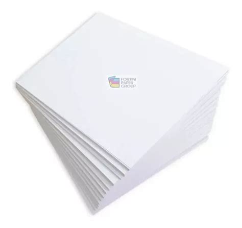 50 Folhas Papel Couche 170g 180g A3 Brilho Impressão Laser MercadoLivre