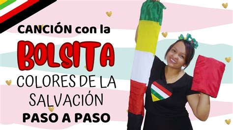 BOLSITA DE LOS COLORES DE LA SALVACIÓN CANTO PASO A PASO