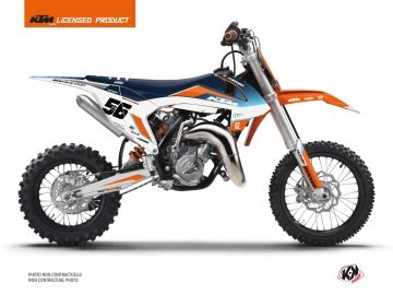 kit déco motocross ktm genesis bleu Kutvek