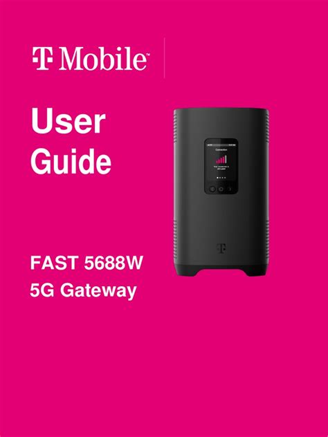 Sagemcom 5g Gateway User Guide English Pdf