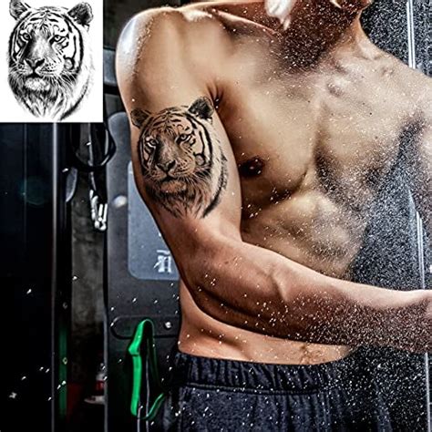 Tiger Chest Tattoos For Men