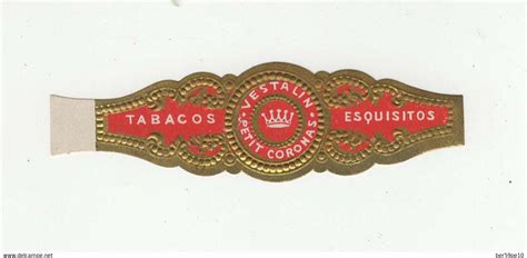 Bagues De Cigares BAGUE DE CIGARE VESTALIN PETIT CORONAS TABACOS