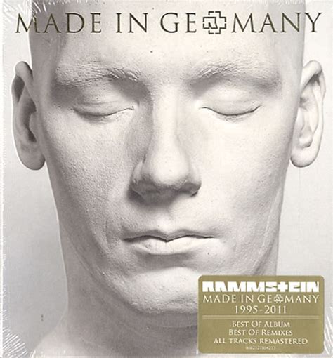 Rammstein Made In Germany Special Edition Poster Uk Cd