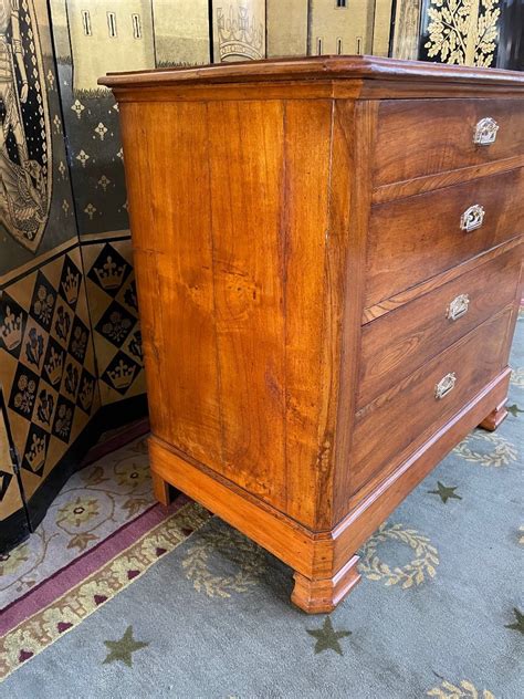 Proantic Commode En Orme époque Louis Philippe