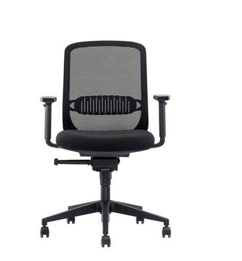 Solo Fauteuil Op Rative Synchrone Dossier R Sille Coloris Noir Avec