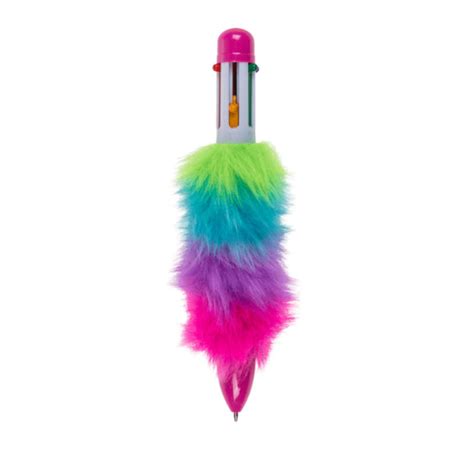 Stylo Bille Plush Arc En Ciel Junior Partyshop Ch