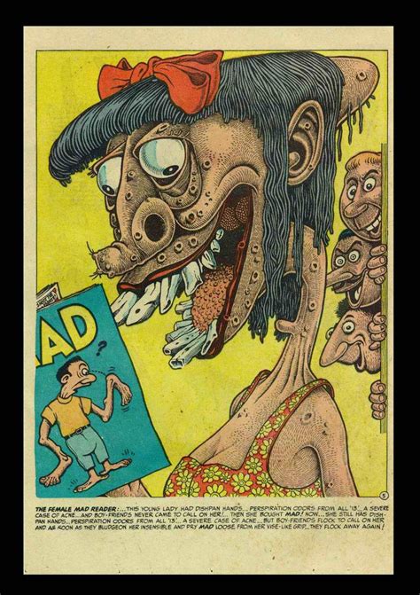 Basil Wolverton Cartoon Art Funky Art Basil Wolverton