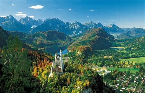 Neuschwanstein Castle Germany Beautiful Lakes Neuschwanstein Castle