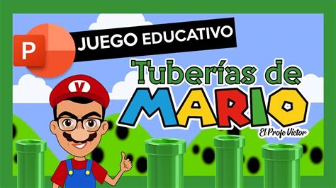 Tuberías de Mario JUEGO DE PREGUNTAS Y RESPUESTAS EN POWERPOINT YouTube