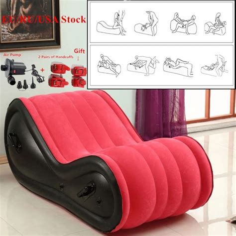 【hot】 Inflatable Sex Sofa Room Lounge Bed Adults Couple Games Bdsm Sexual Position Cushion