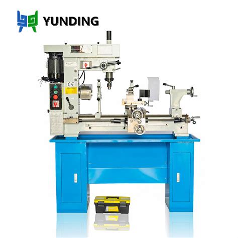 High Speed Electric Mini Small Metal Turing Milling Drilling Hq500