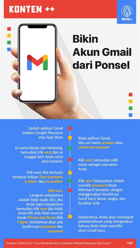 Cara Membuat Akun Gmail Baru Melalui Komputer Dan Ponsel