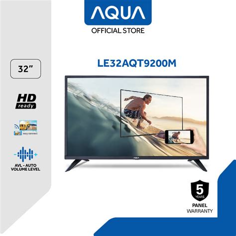 Jual AQUA Elektronik LE32AQT9200M 32 Inch Digital TV HD Miracast