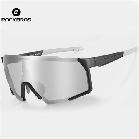 Rockbros Cycling Glasses Photochromic Polarized Bicycle Outdoor Sports Mtb Bike Sunglasses