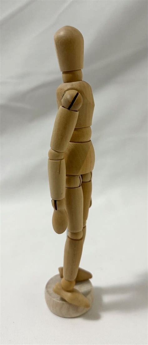 Wooden Articulated Jointed Posable Mannequin Human Body Drawing Figure