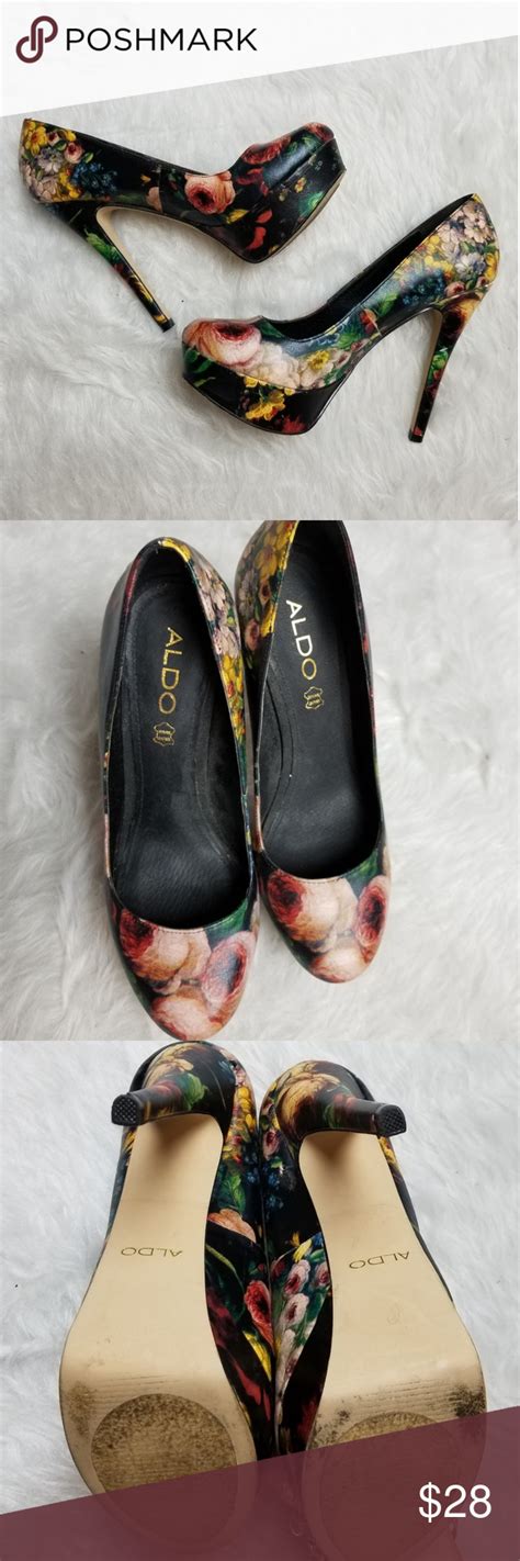 Floral Heels Aldo 75 Heels Floral Heels Platform Heels