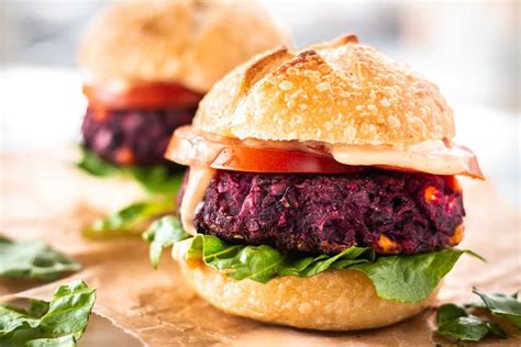 Easy Beet And Black Bean Burgers Vegan Gluten Free