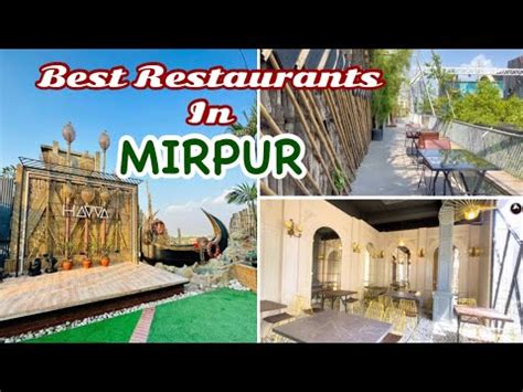 Top Restaurants To Go In Mirpur Mirpur Food Vlog Youtube