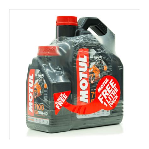 Motul T W Motorcycle Fully Synthetic Oil L Free L