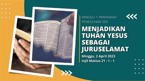 Ibadah Live Streaming Hari Minggu April Gpib Pniel Singaraja