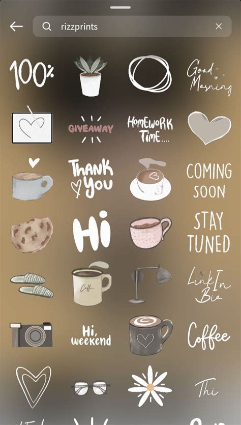 STICKERS PARA DECORAR TUS INSTASTORIES Instagram Font Instagram