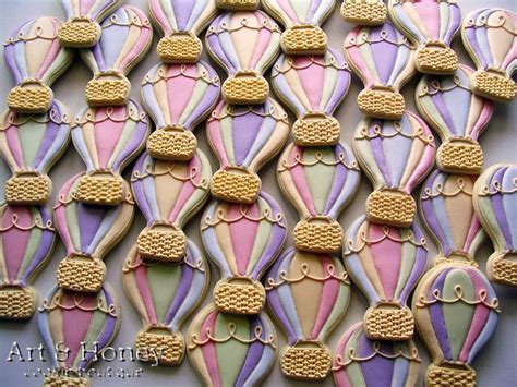 Hot Air Baloons Hot Air Balloon Cookies Balloon Cookies Cookie Decorating