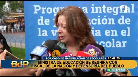 Ministra De Educación Se Reunirá Con Defensoría Para Ver Caso De