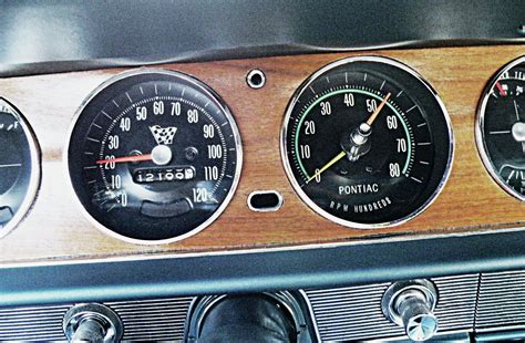 Tempest Dash Tach Clock Replacement Lemans 1965 67 Pontiac Gto Auto