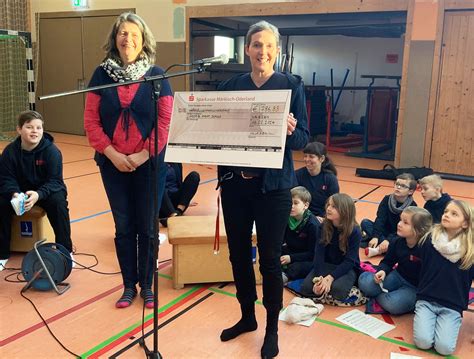 Spendenübergabe an Hospiz macht Schule Evangelische Johanniter