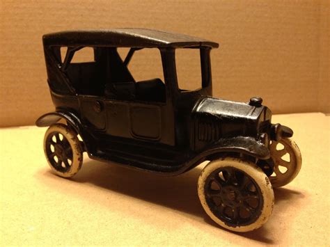 All Original 1920s Arcade Cast Iron Ford Model T Touring Car No