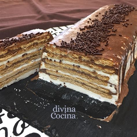 Tarta Helada De Galletas Y Chocolate Receta De DIVINA COCINA