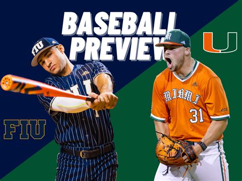 D1 Baseball Preview: Florida International vs University of Miami