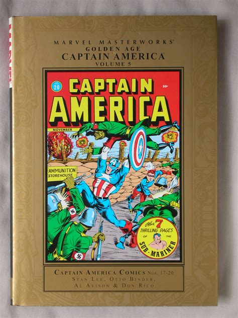 Marvel Masterworks Golden Age Captain America Volume 5 By Stan Lee