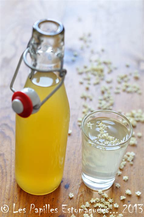 Sirop Artisanal De Fleurs De Sureau Les Papilles Estomaqu Es Les