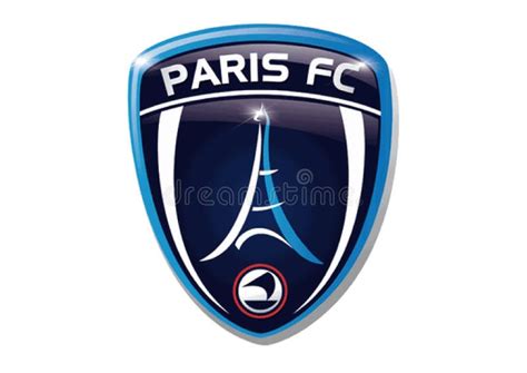 Paris FC Logo editorial stock image. Illustration of world - 160664514