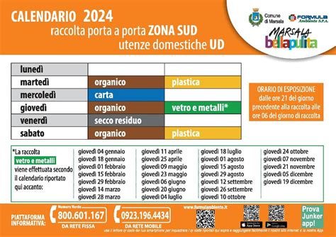 Marsala Raccolta Differenziata Dei Rifiuti I Calendari 2024