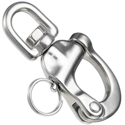 Five Oceans Swivel Eye Snap Shackle Quick Release Bail Rigging