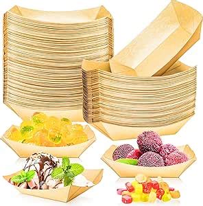 Amazon Motbach Pack Lb Paper Food Boat Trays Disposable