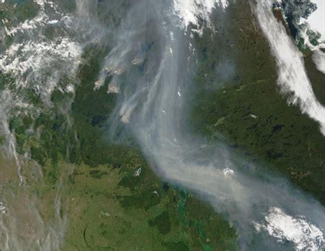 Fires In Canada S Prairie Provinces