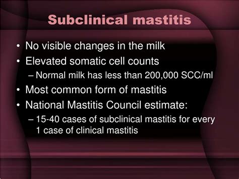 Ppt Mastitis Powerpoint Presentation Free Download Id1822242