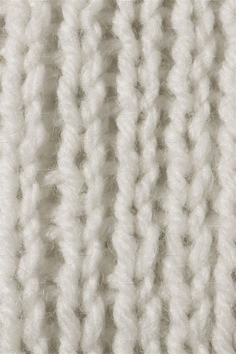 White Wool Knitting Texture Textures Creative Market