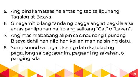 Mga Antas Panlipunan Ng Sinaunang Pilipinopdf