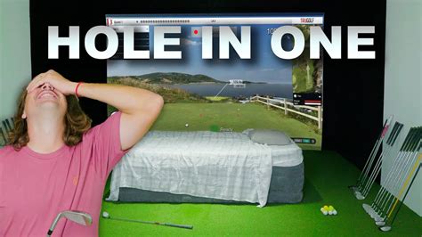 Golfer Lives In A Golf Simulator Until He Makes A Hole In One Aussie