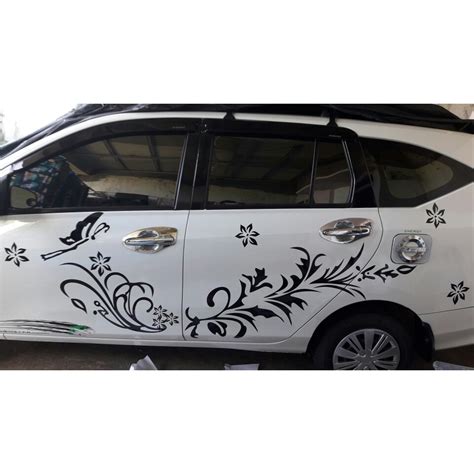 Jual Stiker Batik Bunga Stiker Mobil All Mobil Honda Jazz Xenia Avanza